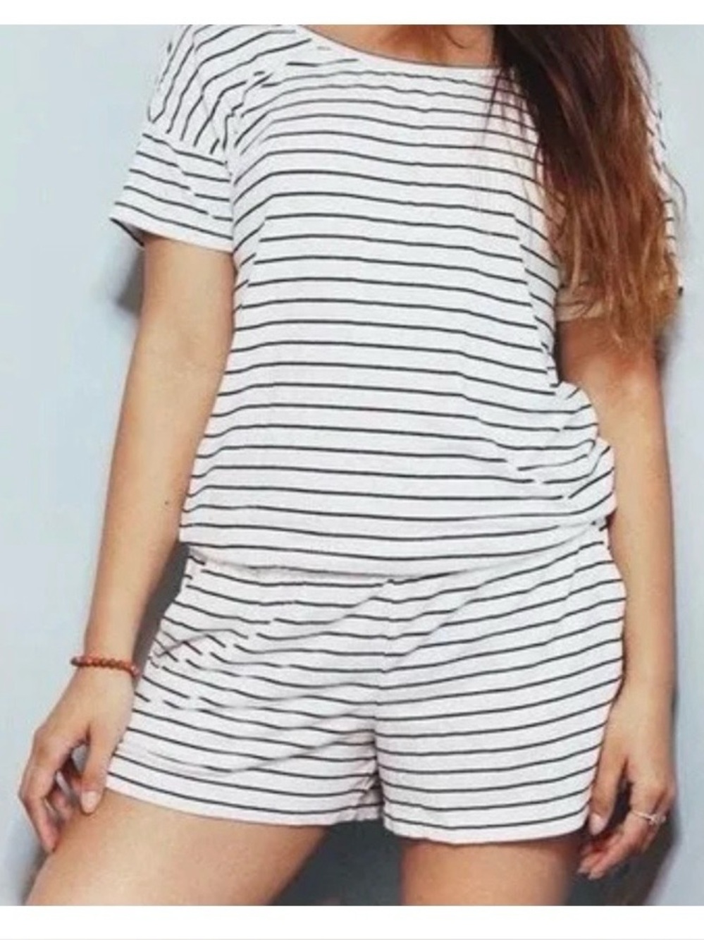 J. CREW Striped Romper